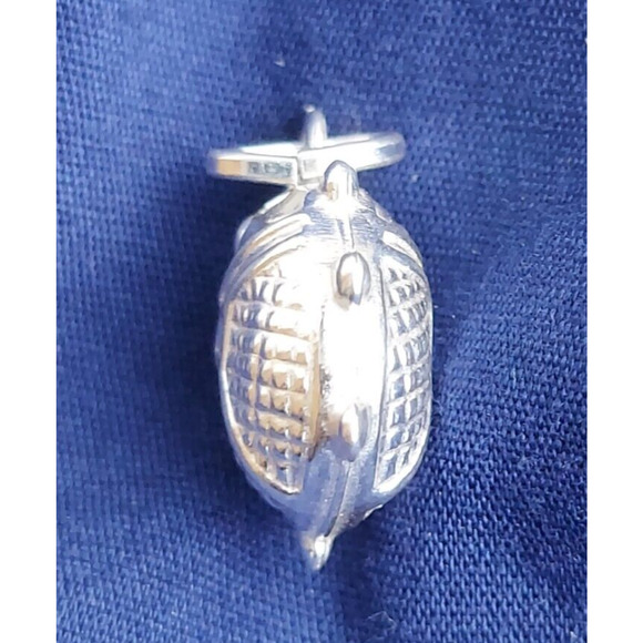 Sterling Silver Ladybug Charm 925 Italy Necklace Bracelet Charm Pendant Gift - Picture 3 of 4